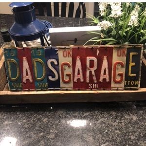 Dads Garage sign, new